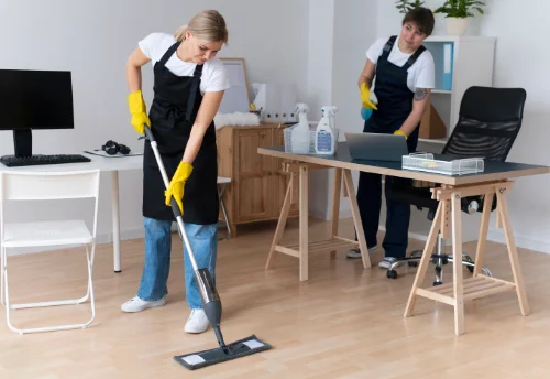 Nettoyage de bureau professionnel au Vivier-sur-Mer